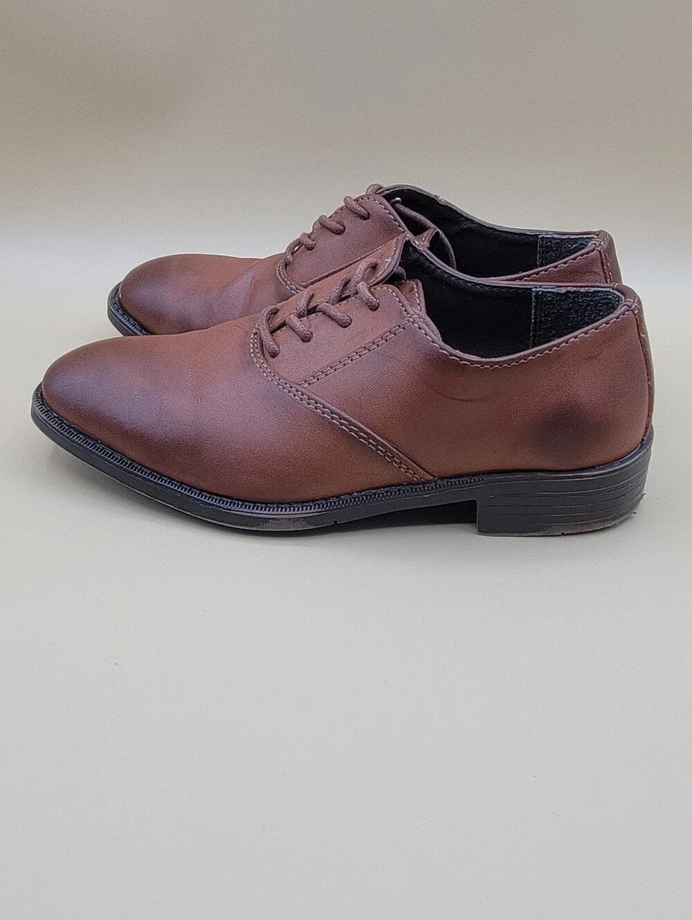 Borelli Little Boys Oxford Dress Shoes Size 13C Brown Formal Church School Kids